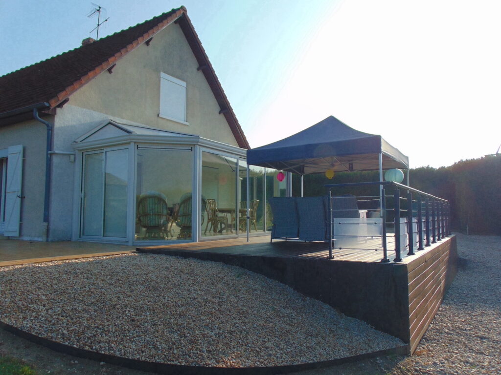 création terrasse paysagiste marne