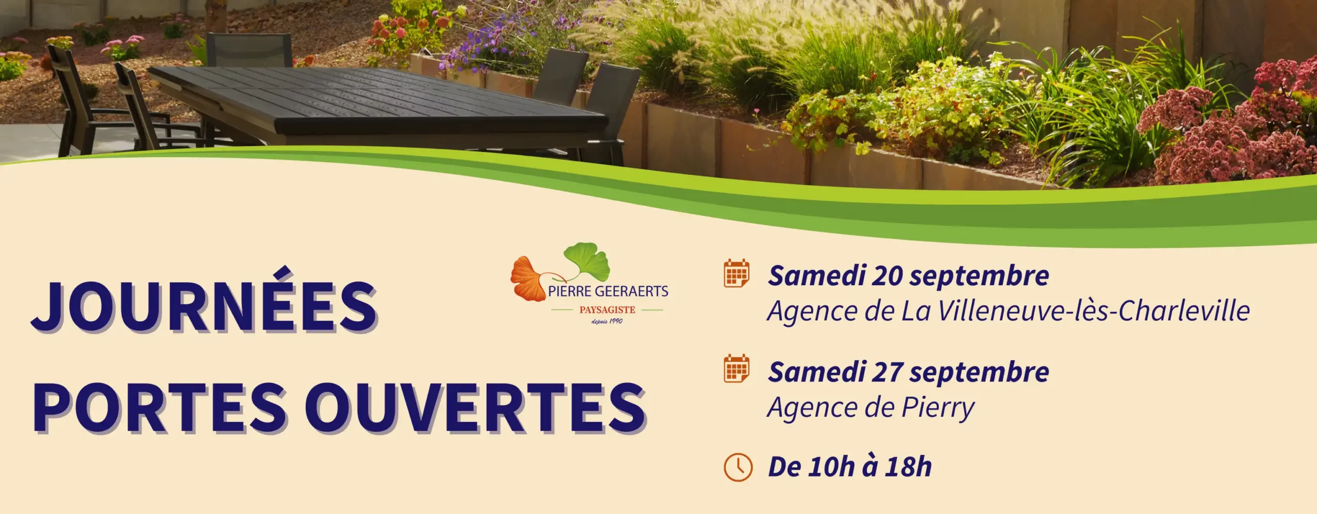 bannière portes ouvertes septembre 2025