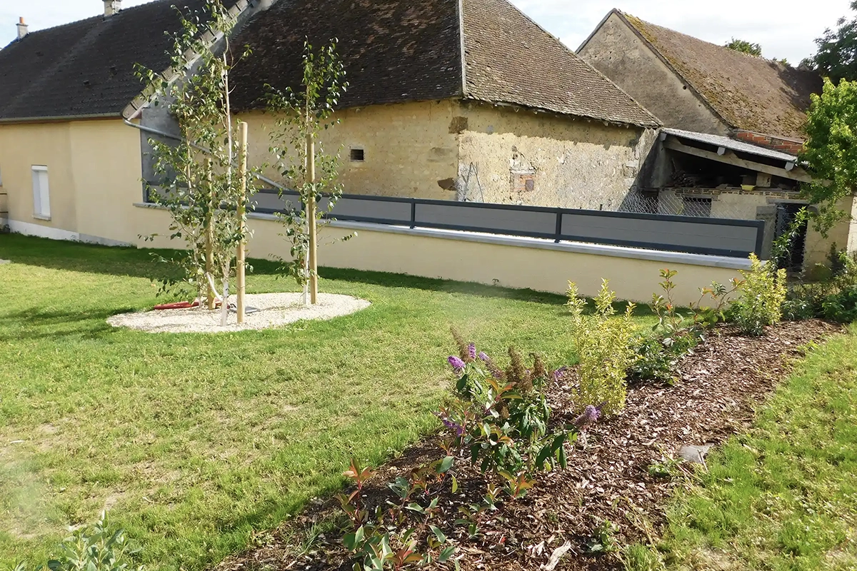 paillage végétal